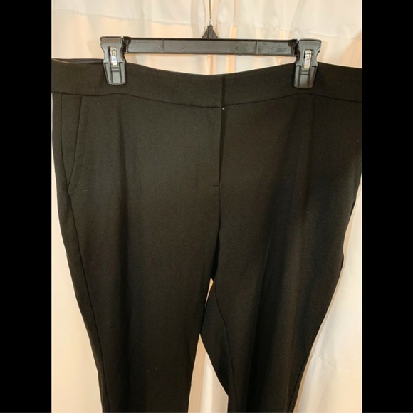 NEW $238 Eileen Fisher Crop Flare Leg Pants in‎ Black [SZ 14 ] - Picture 4 of 8